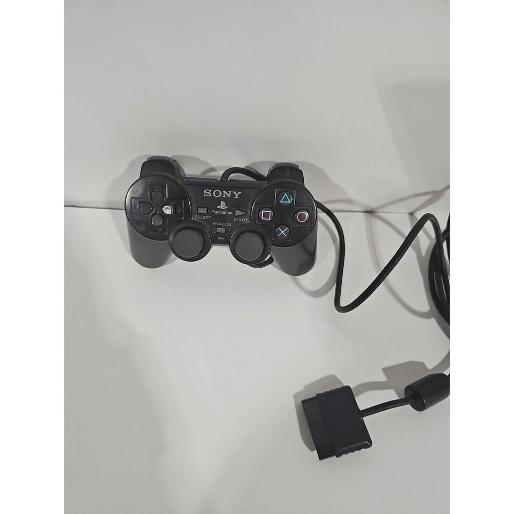 Sony PlayStation 2 Dual Shock Analog Controller - Black TESTED